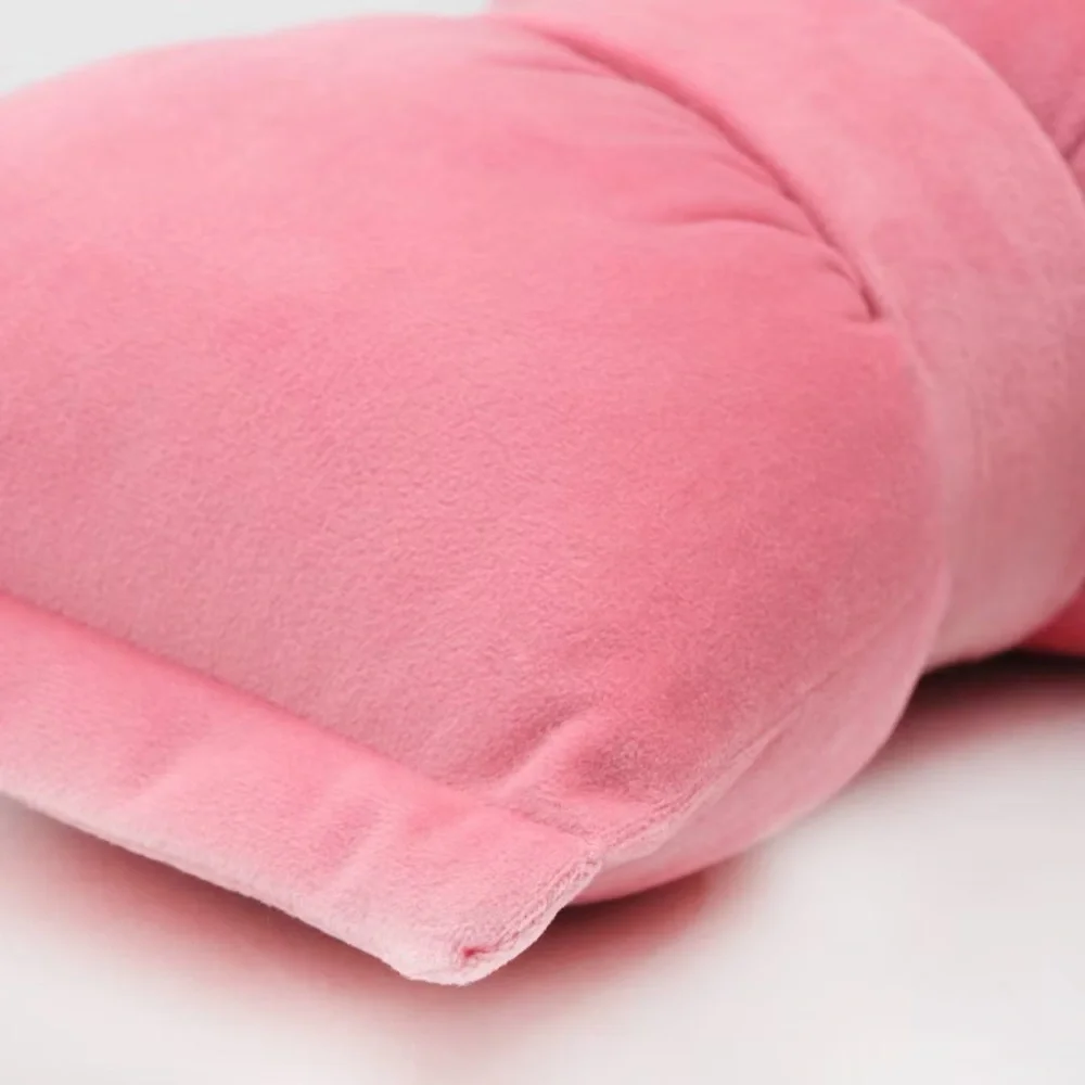 Pink Bow Holiday Pillow Decor ❤️